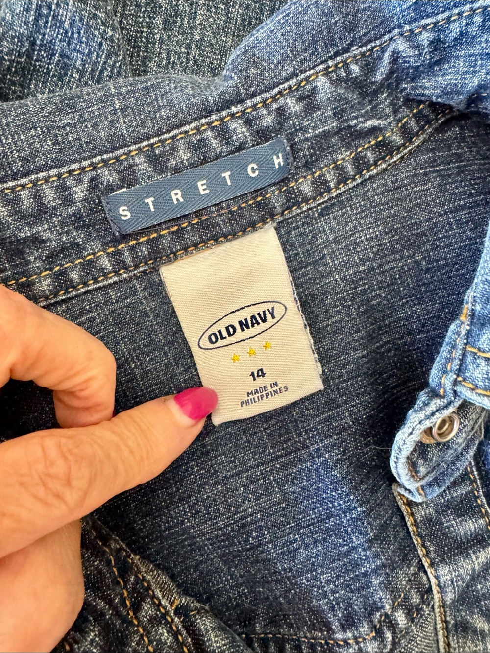 Old Navy denim all-season dress 14 - Picture 10 of 13